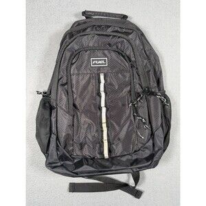 Fuel Sport Shock Backpack Black Laptop/School/Travel Bag MultiPocket NWOT  #0034